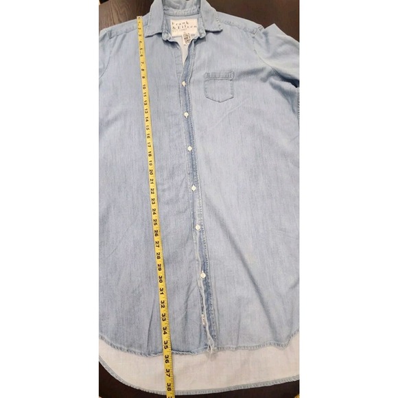 Frank & Eileen Light Blue famous denim Mary dress - Picture 6 of 7